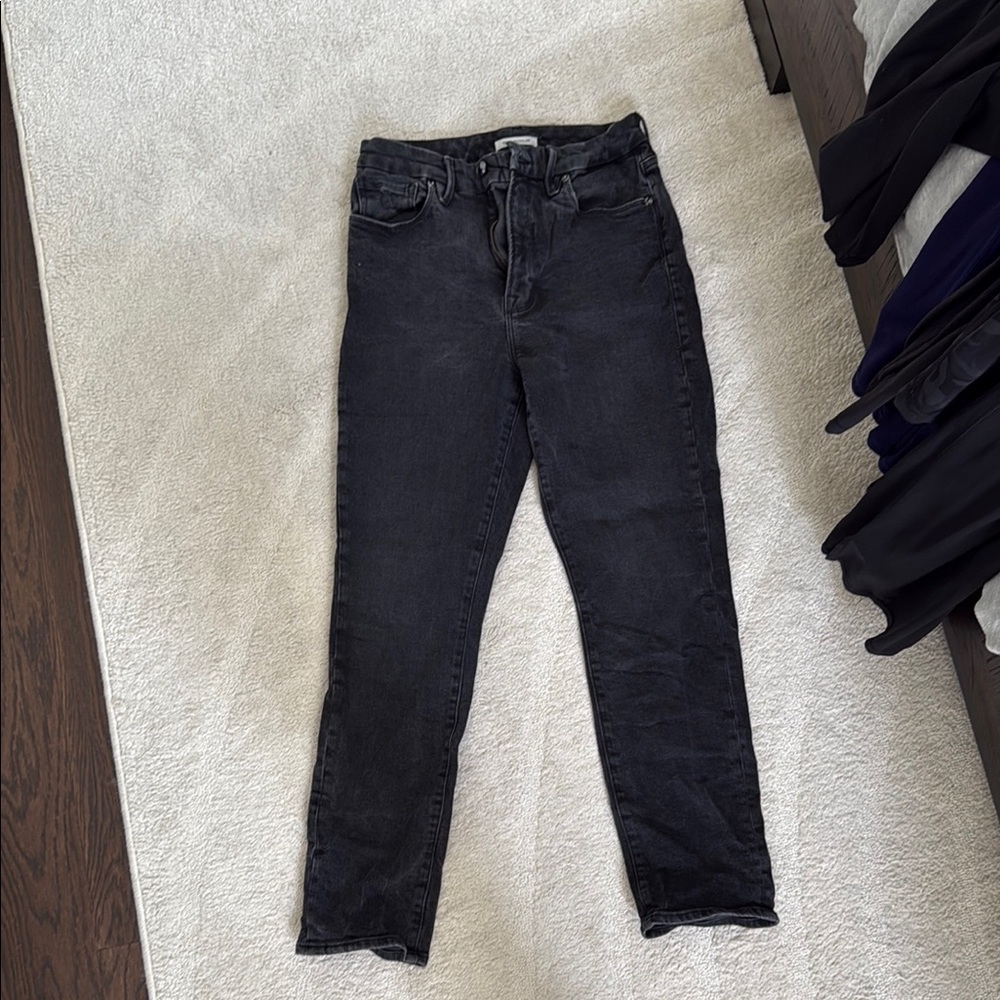 Good American Women's Black Jeans